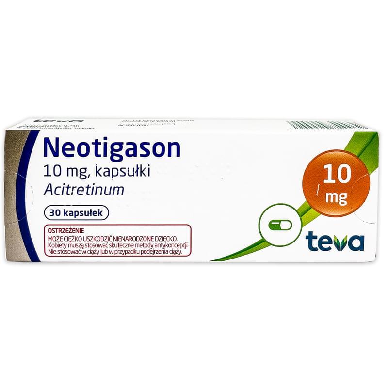 NEOTIGASON 10 mg caps.x 30 — imagen 1