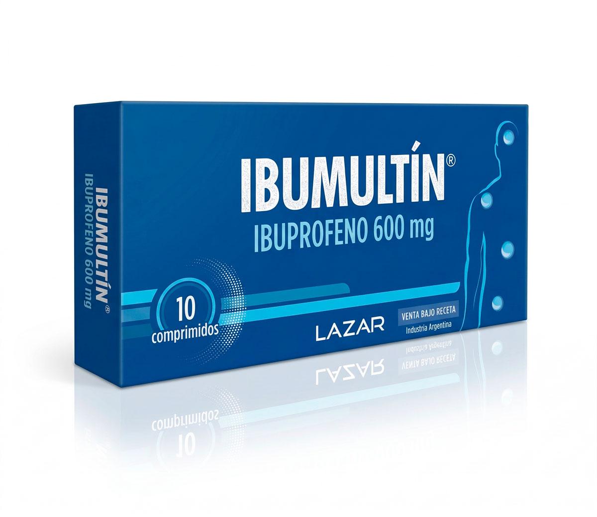 IBUMULTIN 600 mg comp. x 10 — imagen 1