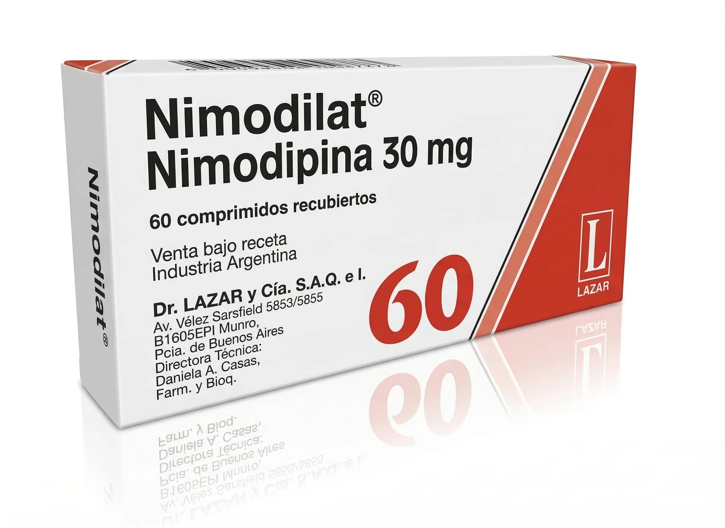 NIMODILAT comp.rec.x 60 — imagen 1