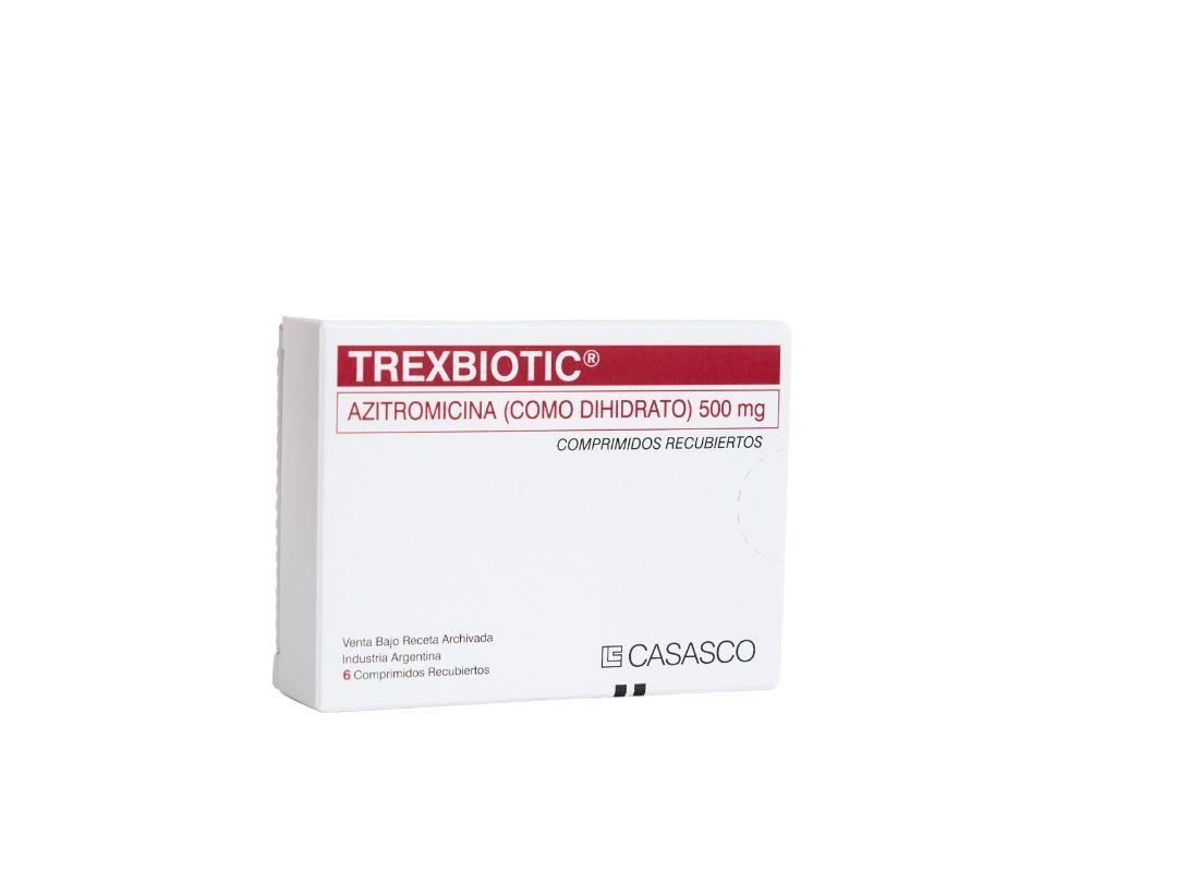 TREXBIOTIC 500 mg comp.rec.x 6 — imagen 1