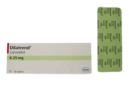 DILATREND 6.25 mg comp.ran.x 30 — imagen 1