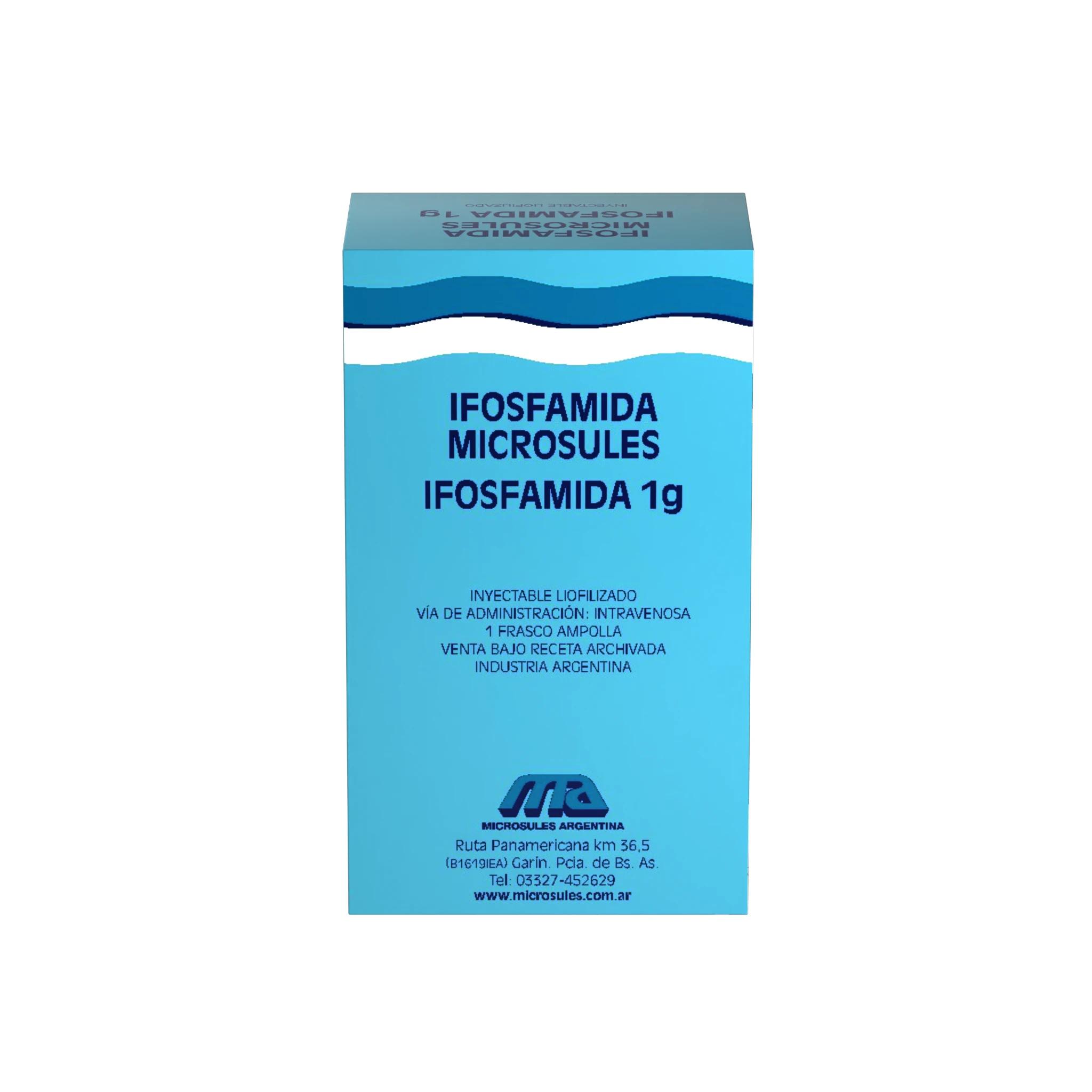 IFOSFAMIDA MICROSULES 1 g iny.f.a.x 1 — imagen 1