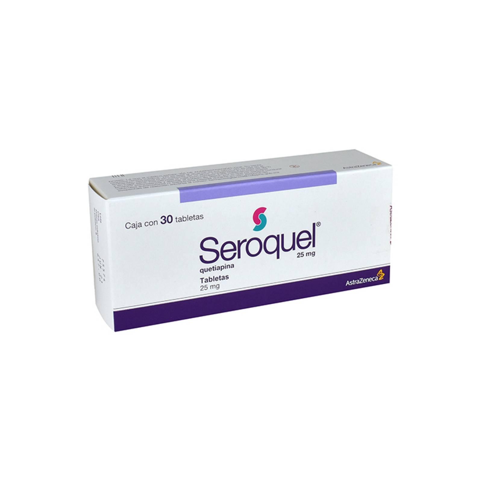 SEROQUEL 25 25 mg comp.x 30 — imagen 1