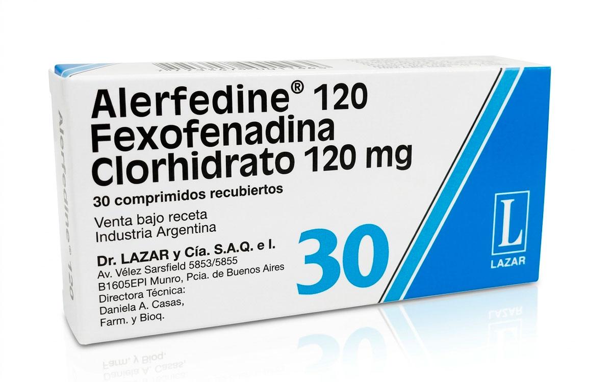 ALERFEDINE 120 mg comp.rec.x 30 — imagen 1