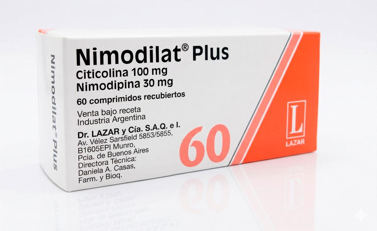 NIMODILAT PLUS comp.rec.x 60 — imagen 1