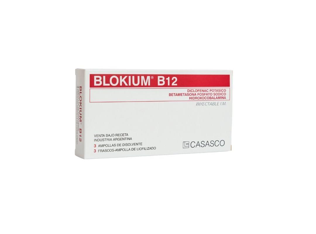 BLOKIUM B12 iny.x 3 — imagen 1