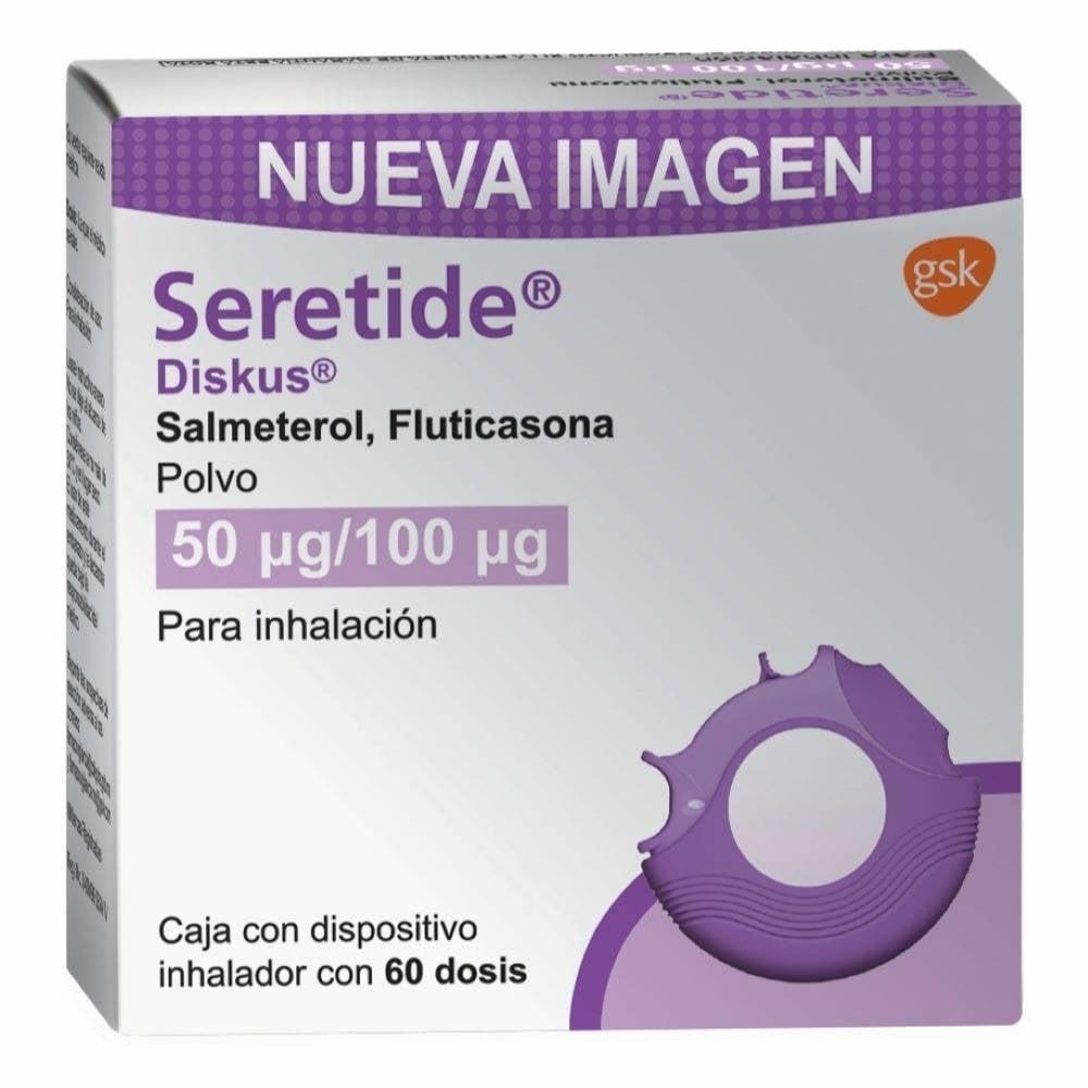 SERETIDE DISKUS 50/100 mcg dosis x 60 — imagen 1