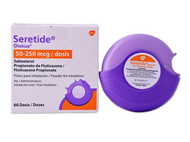 SERETIDE DISKUS 50/250 mcg dosis x 60 — imagen 1