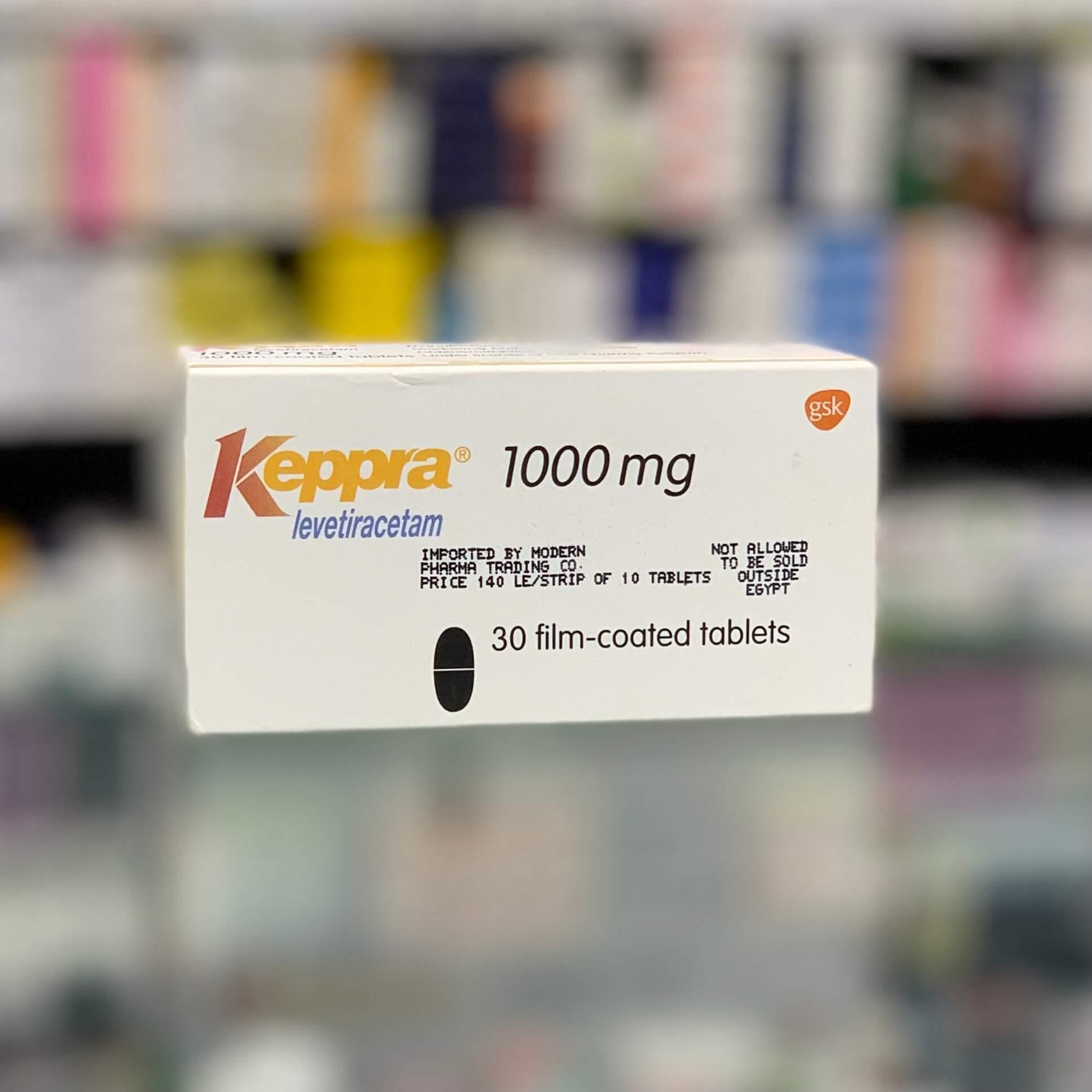 KEPPRA 1000 mg comp.x 30 — imagen 1