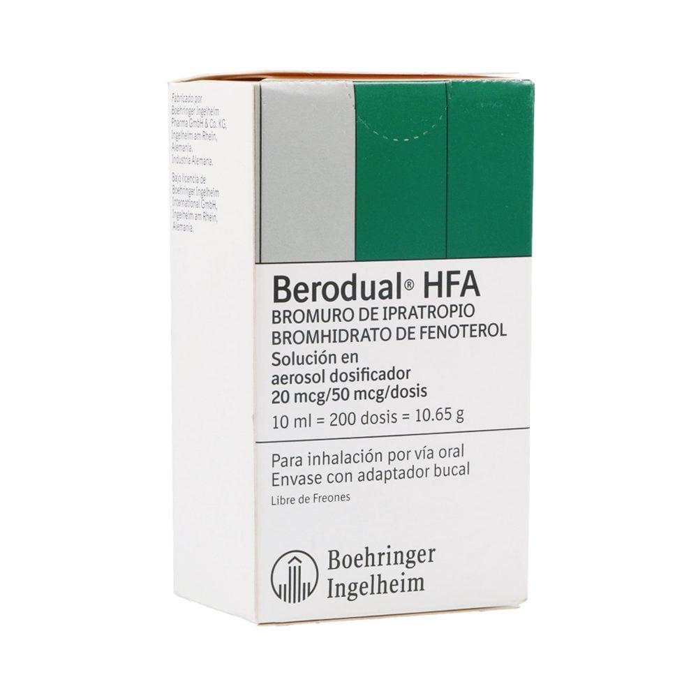 BERODUAL HFA aerosol hfa x 10 ml — imagen 1