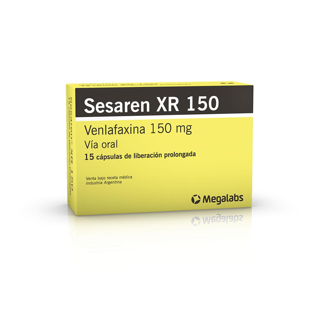 SESAREN XR 150 mg caps.x 15 — imagen 1