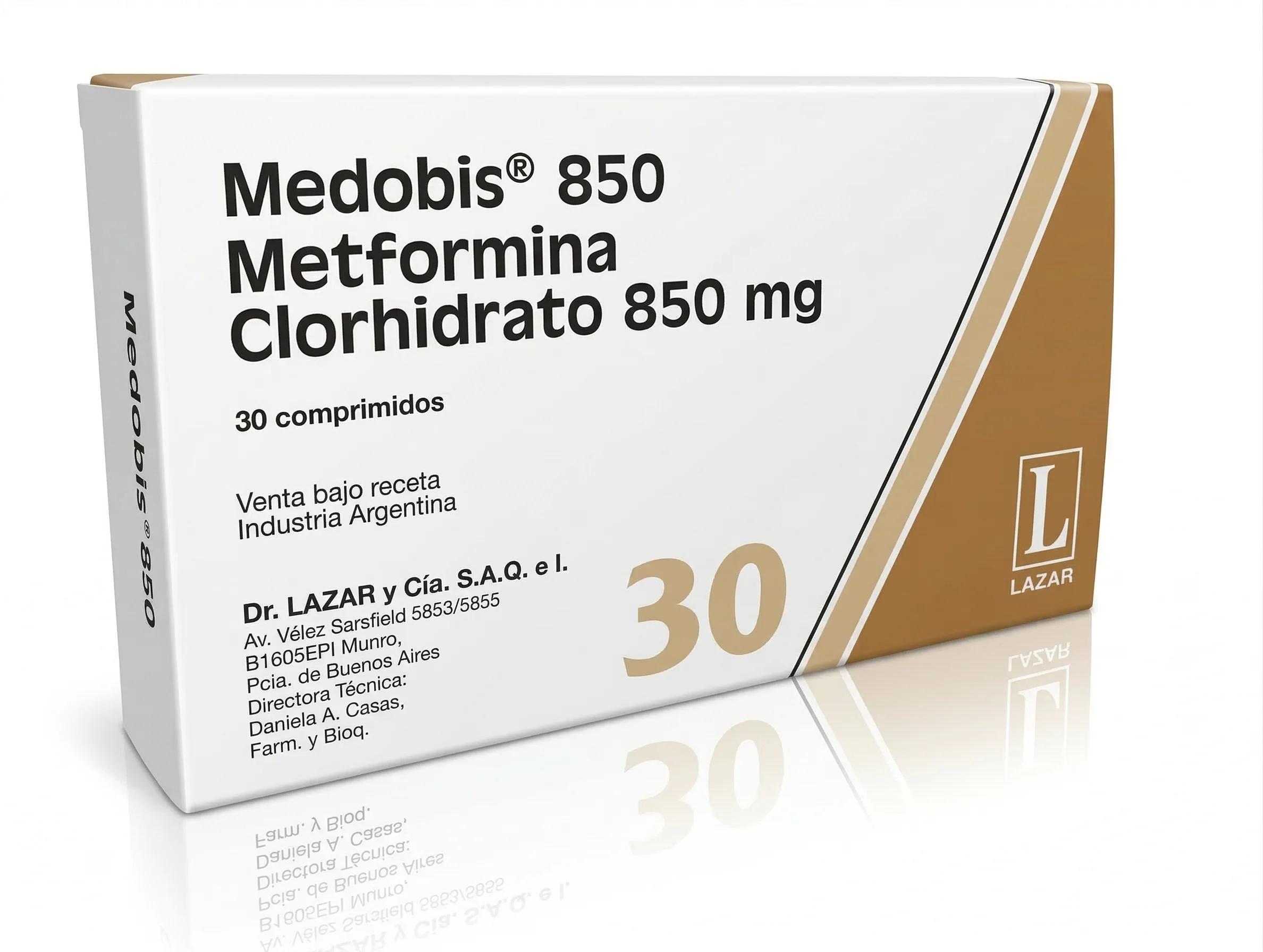 MEDOBIS 850 mg comp. x 30 — imagen 1