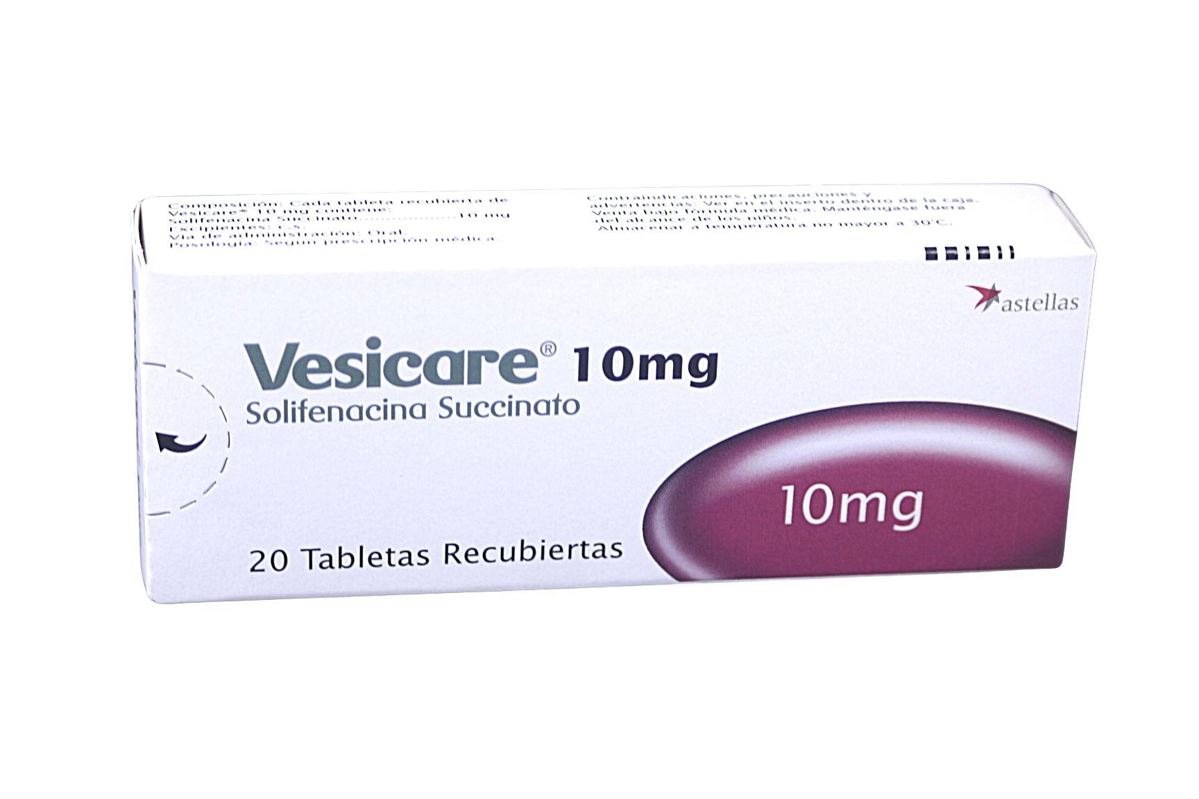 VESICARE 10 mg comp.rec.x 20 — imagen 1