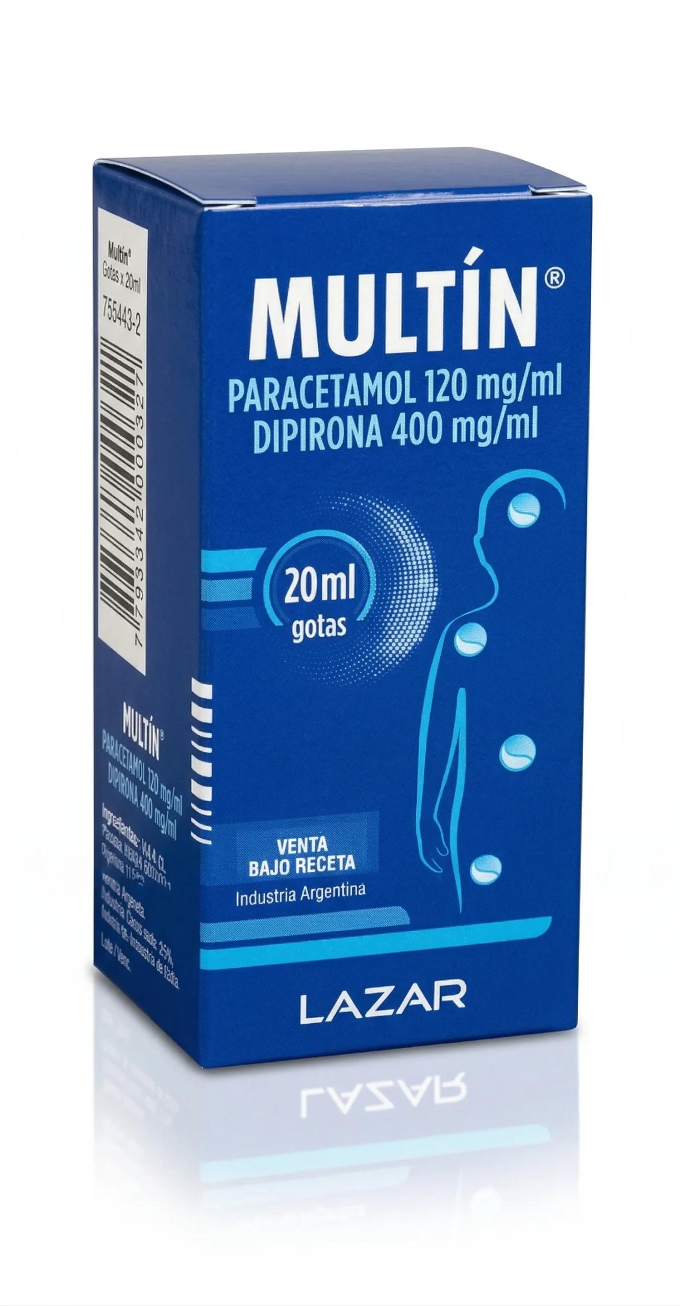 MULTIN gts.x 20 ml — imagen 1