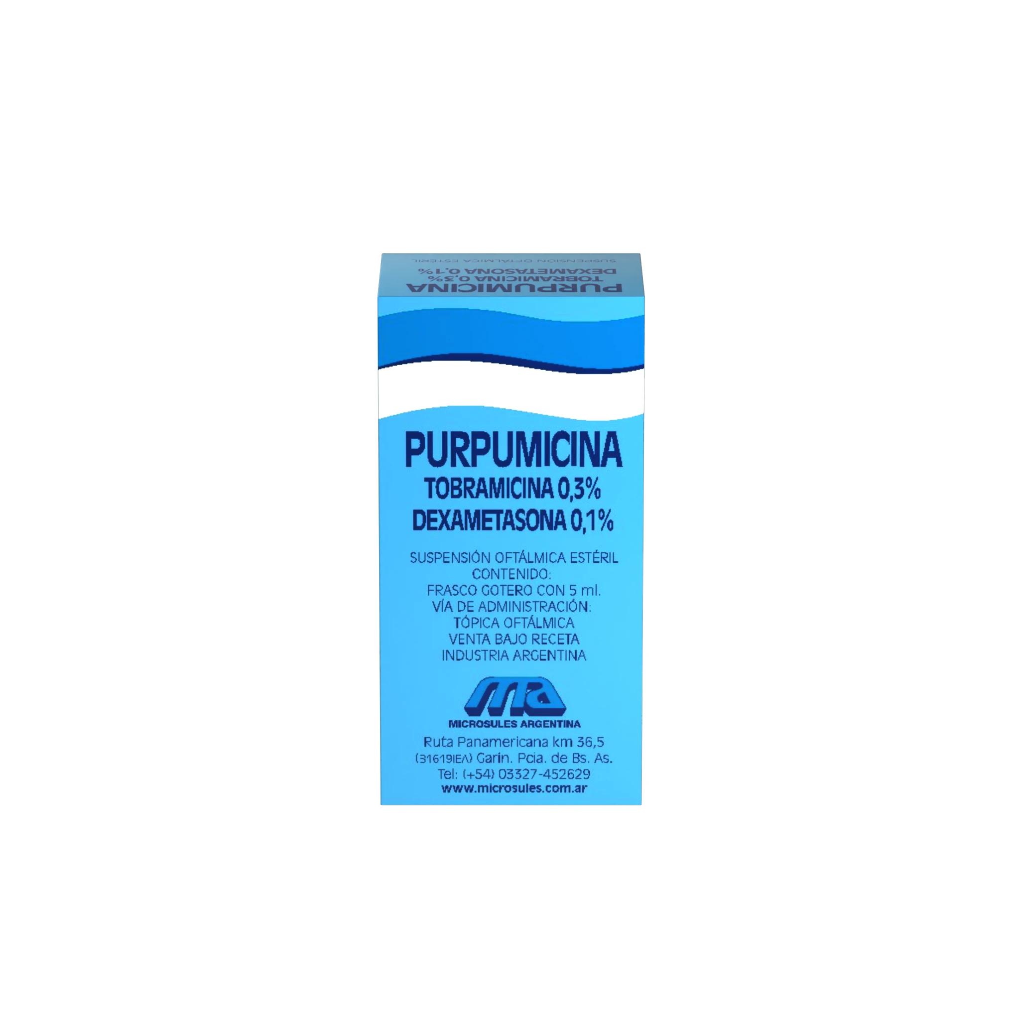 PURPUMICINA susp.oft.x 5 ml — imagen 1