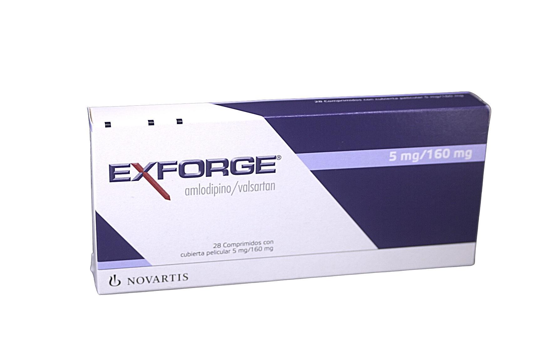 EXFORGE 5/160 mg comp.rec.x 28 — imagen 1