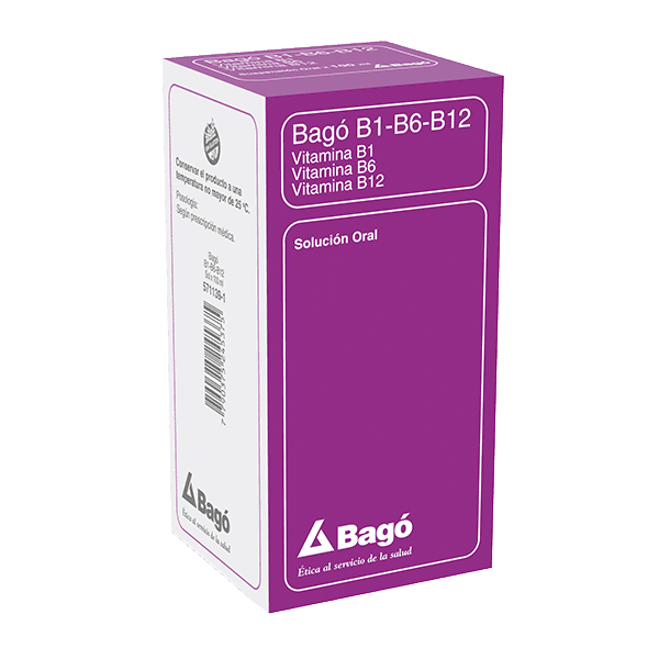 BAGO B1 B6 B12 sol.x 100 ml — imagen 1