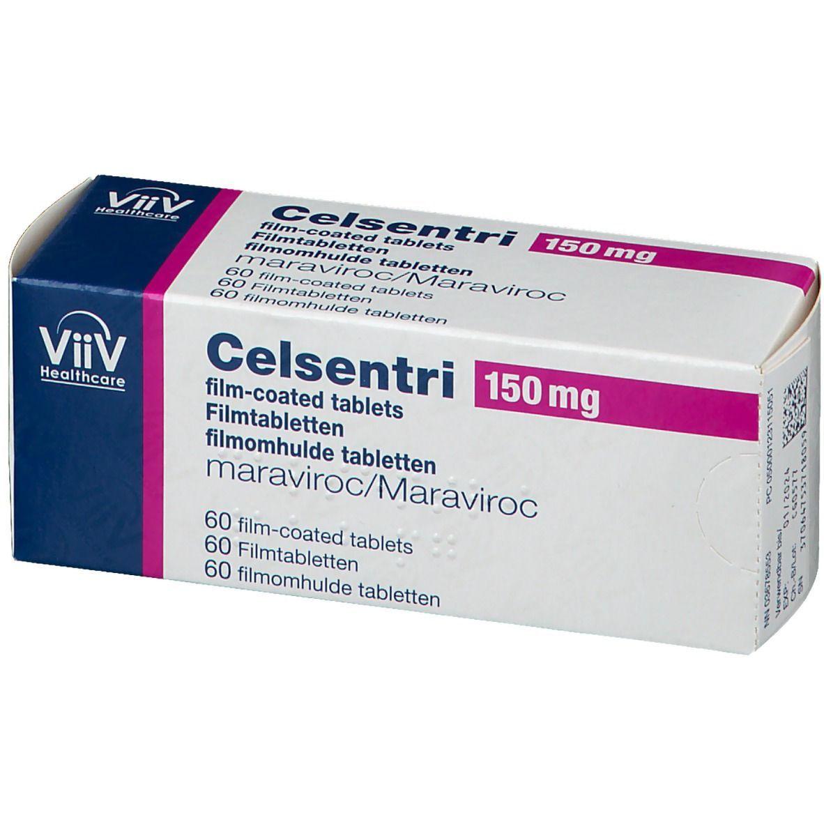 CELSENTRI 150 mg comp.rec.x 60 — imagen 1