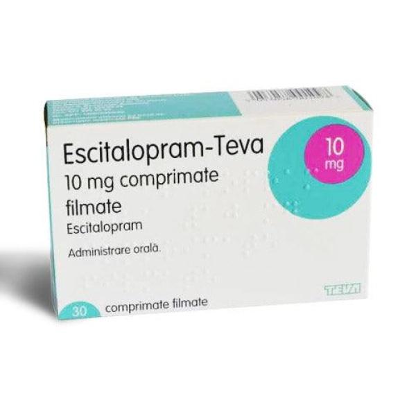 ESCITALOPRAM TEVA 10 mg tab.x 30 — imagen 1