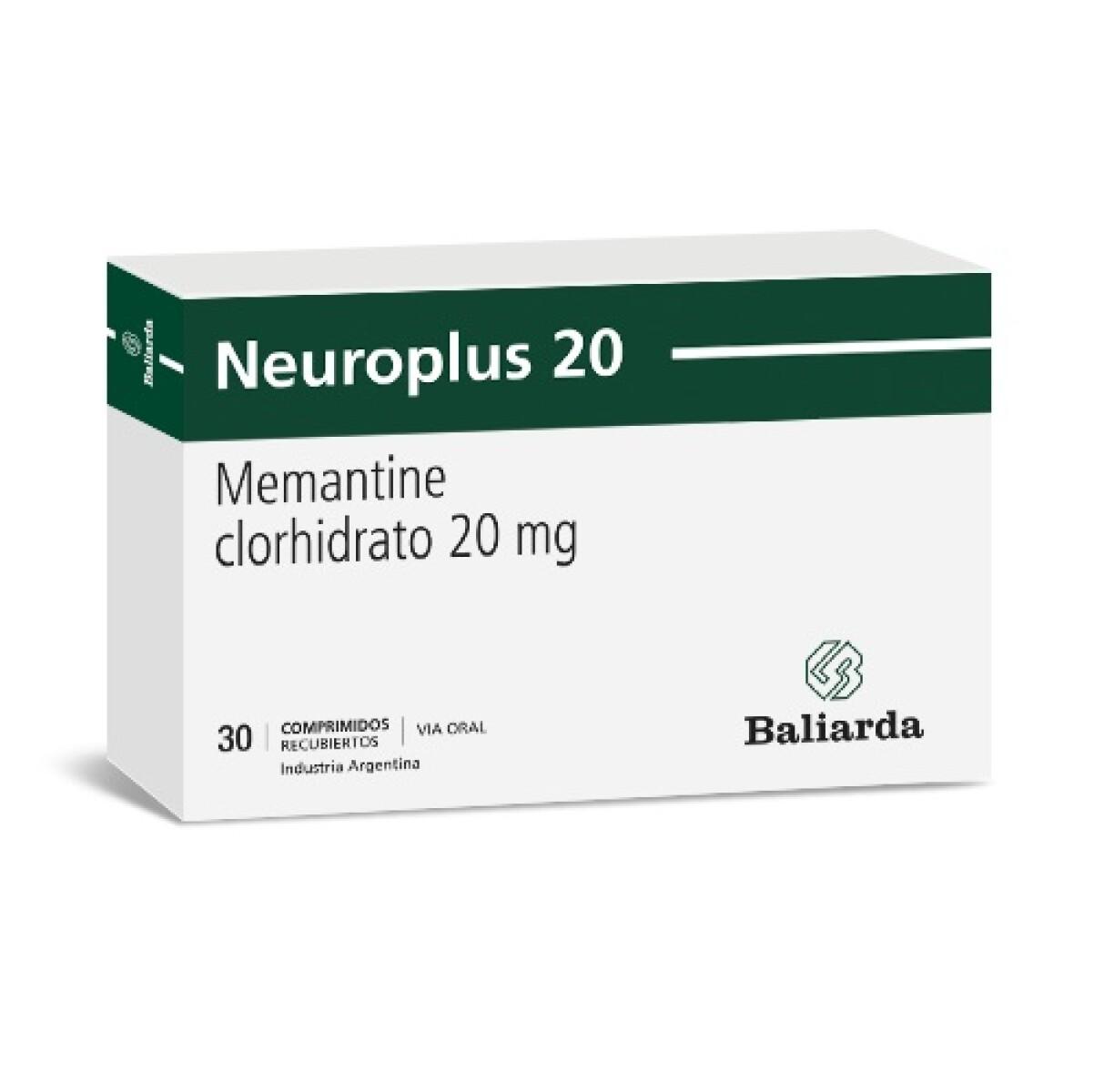 NEUROPLUS 20 mg comp.rec.ran.x 30 — imagen 1