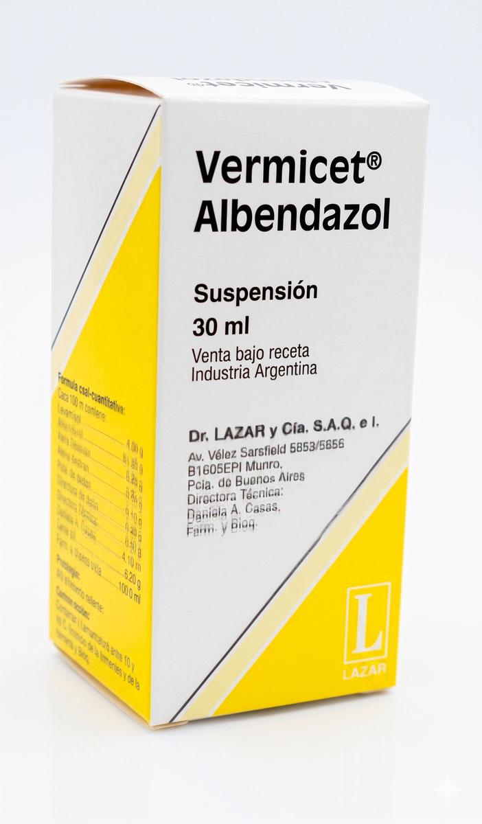VERMICET susp. x 30 ml — imagen 1