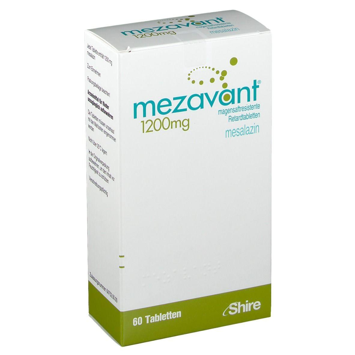 MEZAVANT 1200 1200 mg comp.x 60 — imagen 1