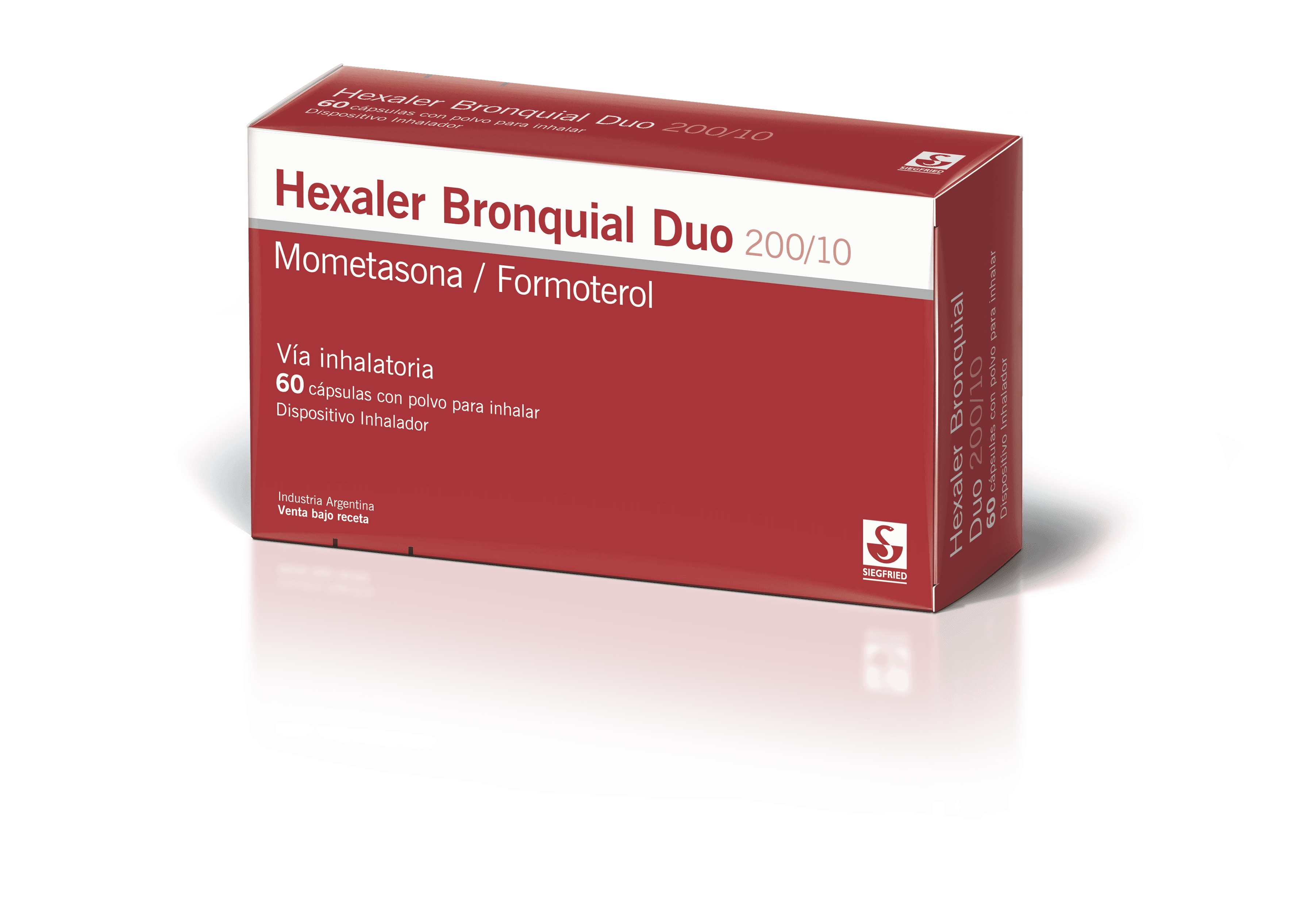 HEXALER BRONQUIAL DUO 200/10mcg caps.p/inh.x60 — imagen 1