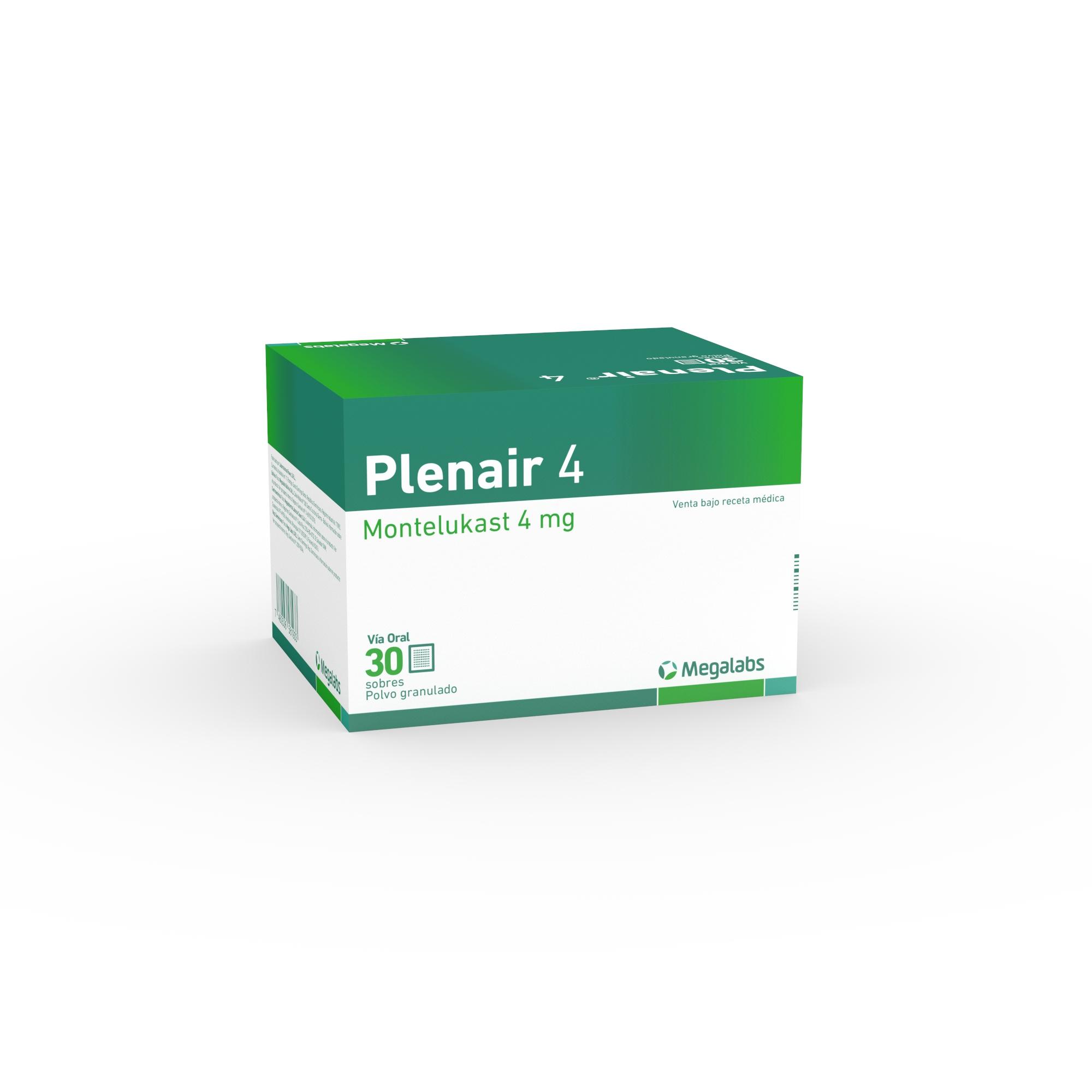 PLENAIR 4 4 mg gran.sob.x 30 — imagen 1