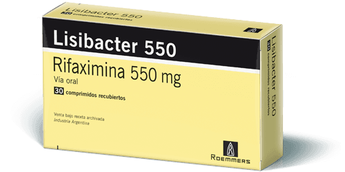 LISIBACTER 550 mg comp.rec.x 30 — imagen 1