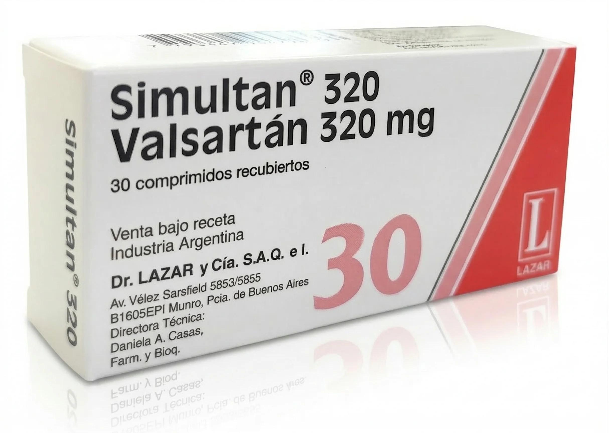 SIMULTAN 320 mg comp.rec.x 30 — imagen 1