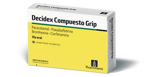 DECIDEX COMPUESTO GRIP comp.rec.x 10 — imagen 1