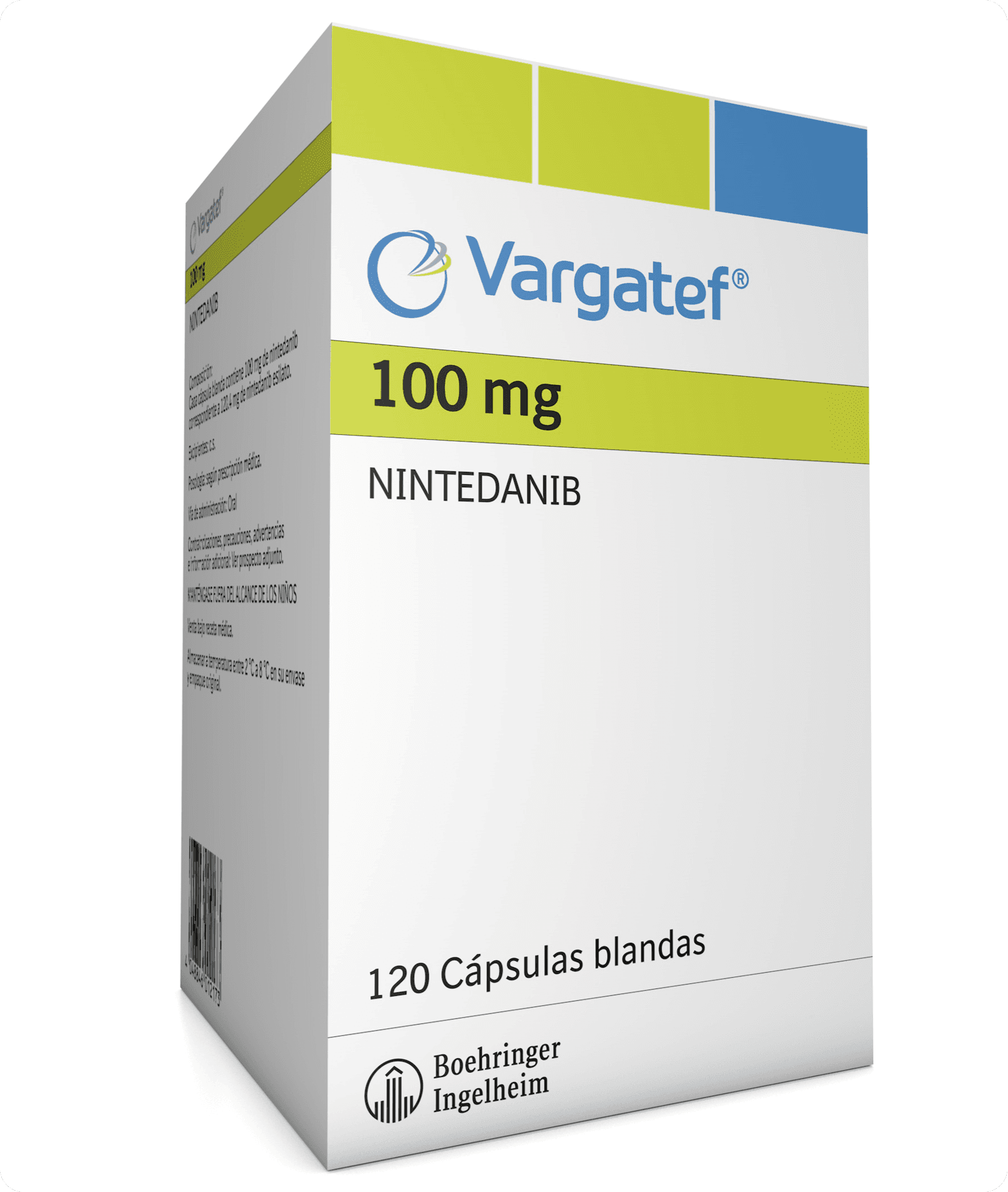 VARGATEF 100 mg caps.x 120 — imagen 1