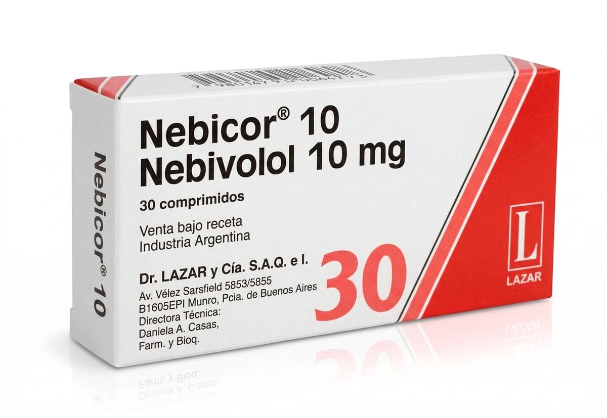 NEBICOR 10 mg comp.x 30 — imagen 1