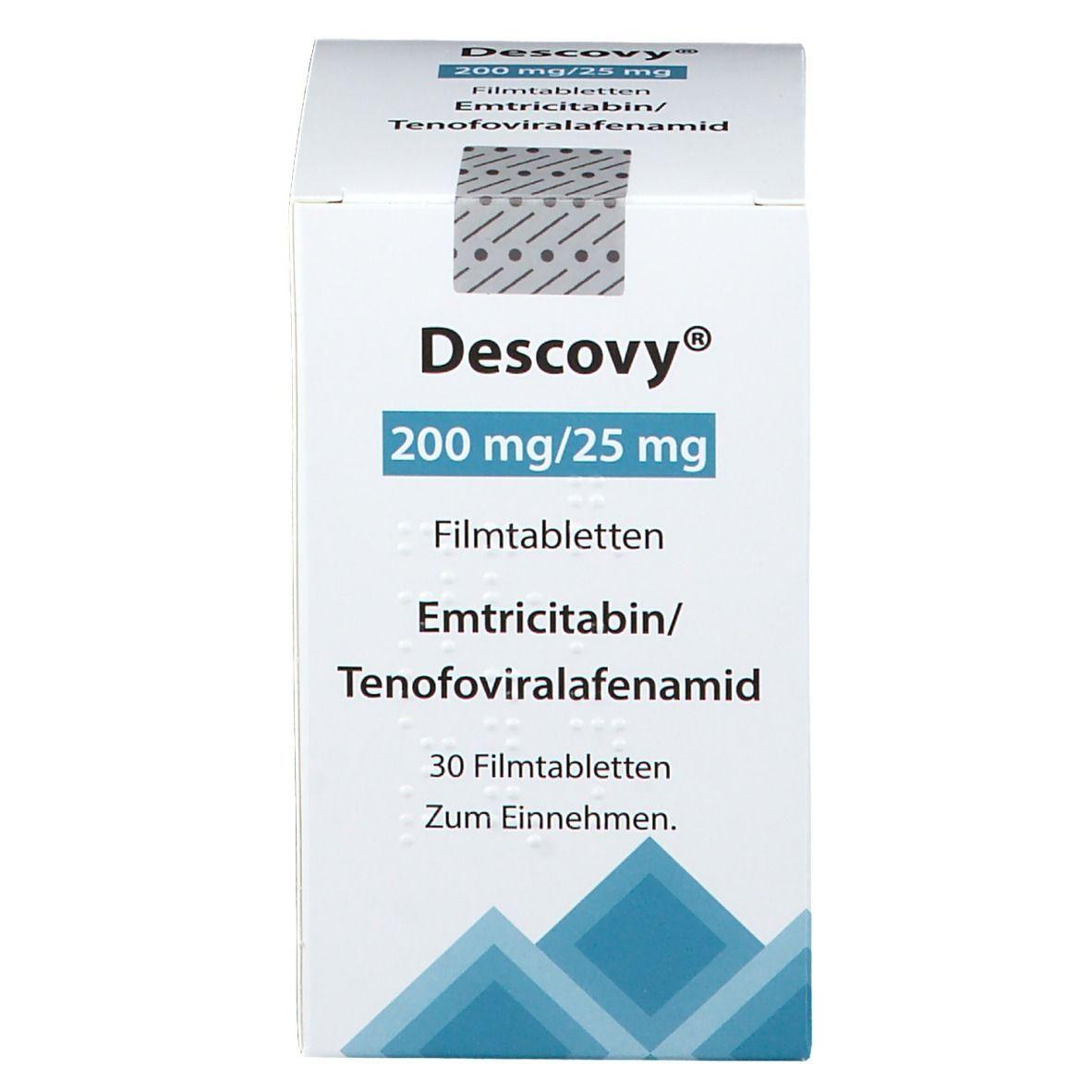 DESCOVY 200/25 mg comp.rec.x 30 — imagen 1