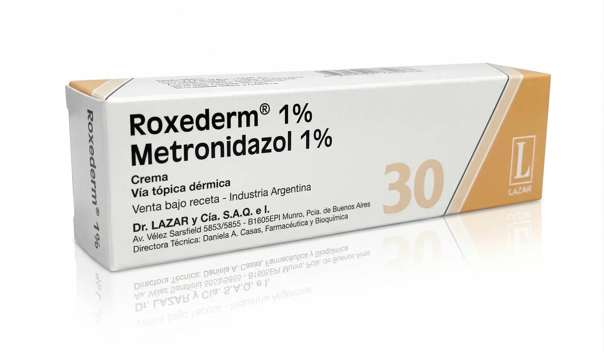 ROXEDERM 1% cr.x 30 g — imagen 1