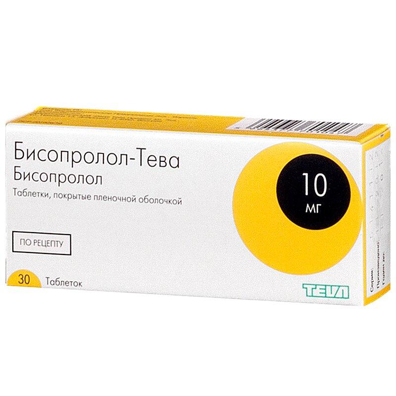 BISOPROLOL TEVA 10 mg comp.x 30 — imagen 1