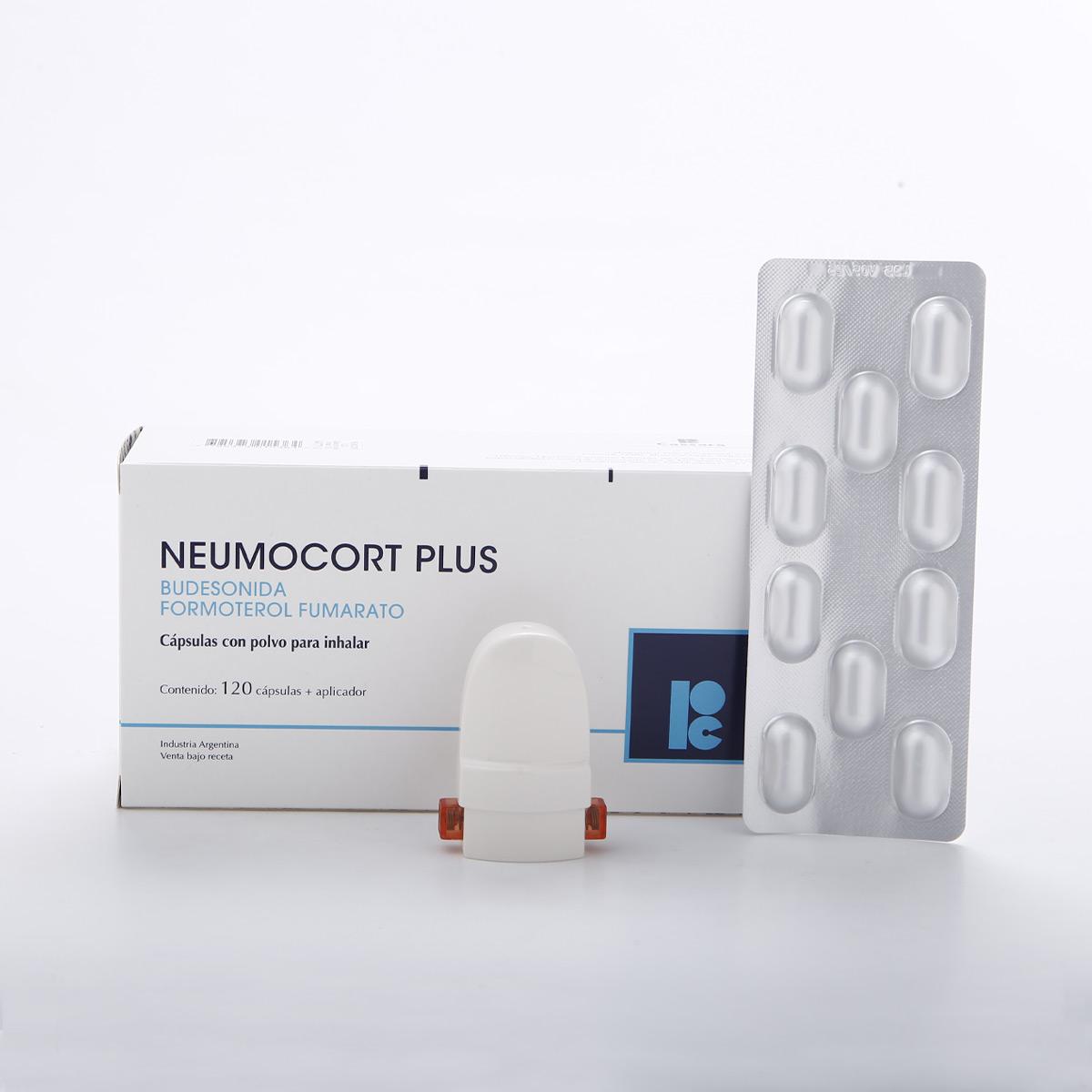 NEUMOCORT PLUS caps.c/polvo x120+aplic. — imagen 1