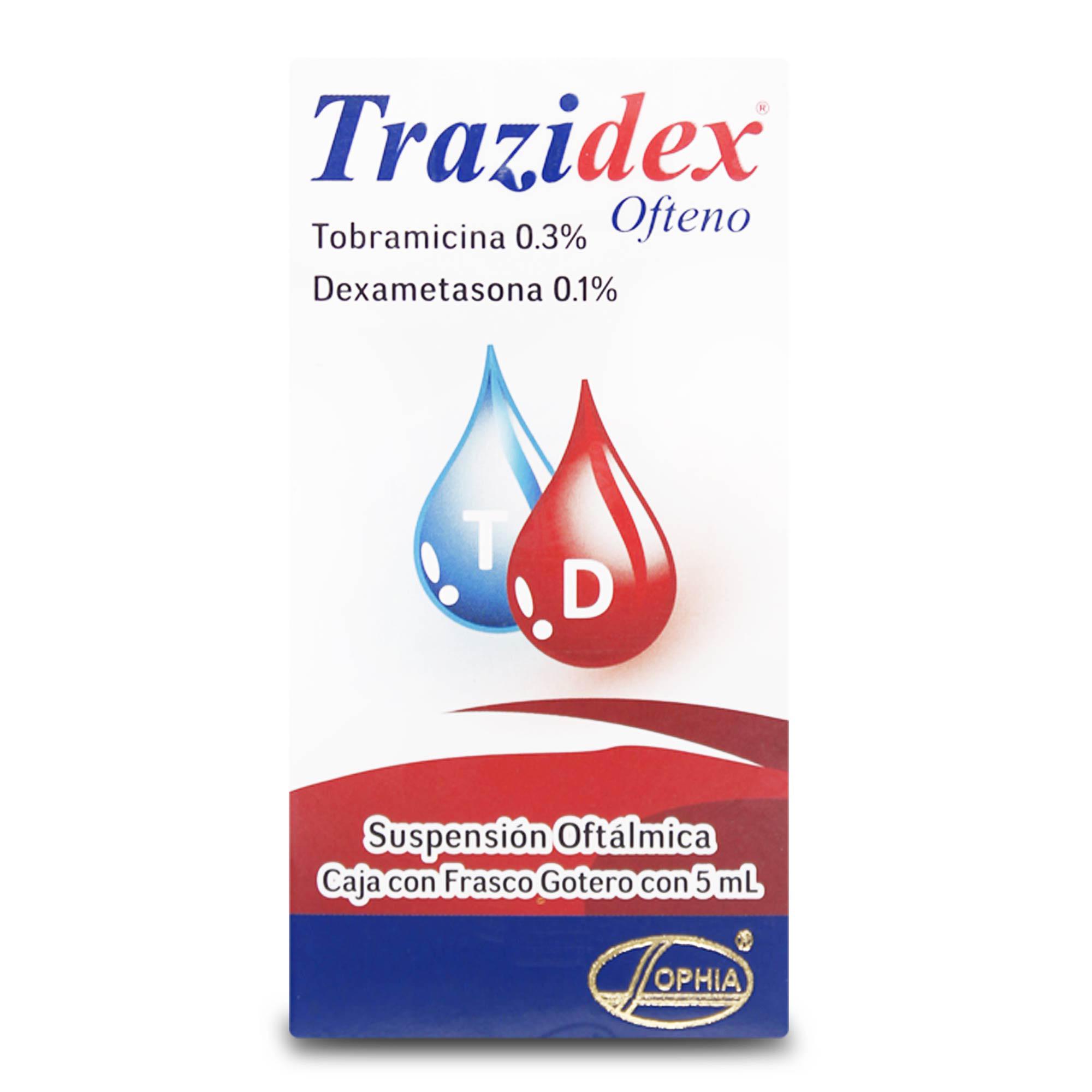 TRAZIDEX OFTENO colirio x 5 ml — imagen 1