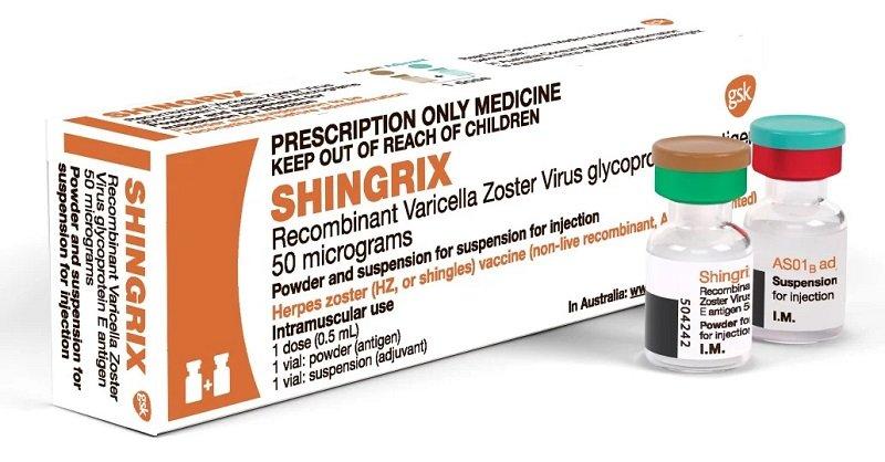 SHINGRIX liof.vial x 1 + ady. x 1 — imagen 1