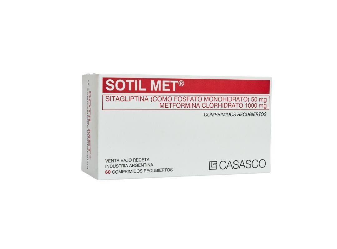 SOTIL MET 50/1000 mg comp.rec.x 60 — imagen 1