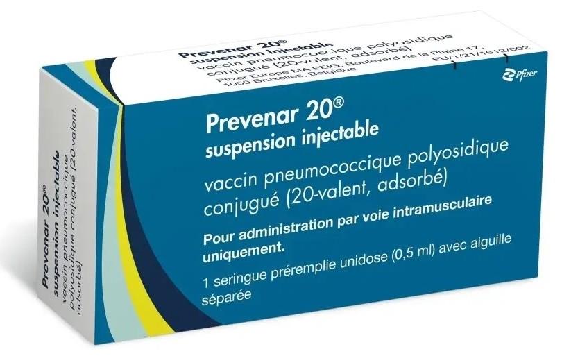 PREVENAR 20 jga.prell.x 1 x 0.5 ml — imagen 1