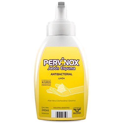 PERVINOX JABON ESPUMA jab.antibac.limón x240ml — imagen 1