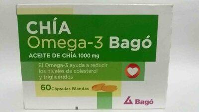 CHIA OMEGA-3 BAGO 1000 mg caps.bl.x 60 — imagen 1