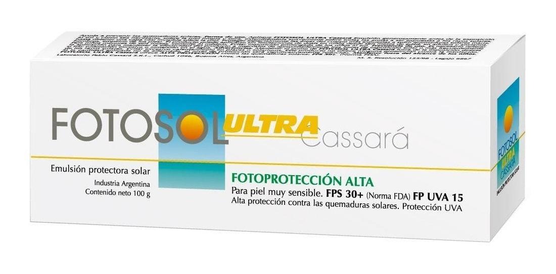 FOTOSOL ULTRA CASSARA emuls.x 100 g — imagen 1