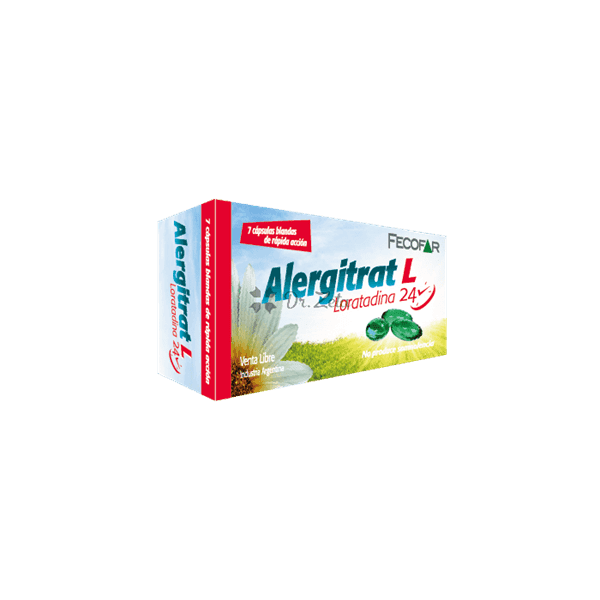 ALERGITRAT L CAPSULAS BLANDAS 10 mg caps.bl.x 7 — imagen 1