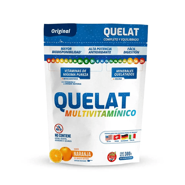 QUELAT MULTIVITAMINICO doypack x 300 g x 30 — imagen 1