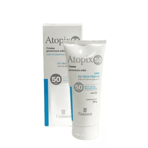 ATOPIX 50 prot.solar mineral x100g — imagen 1