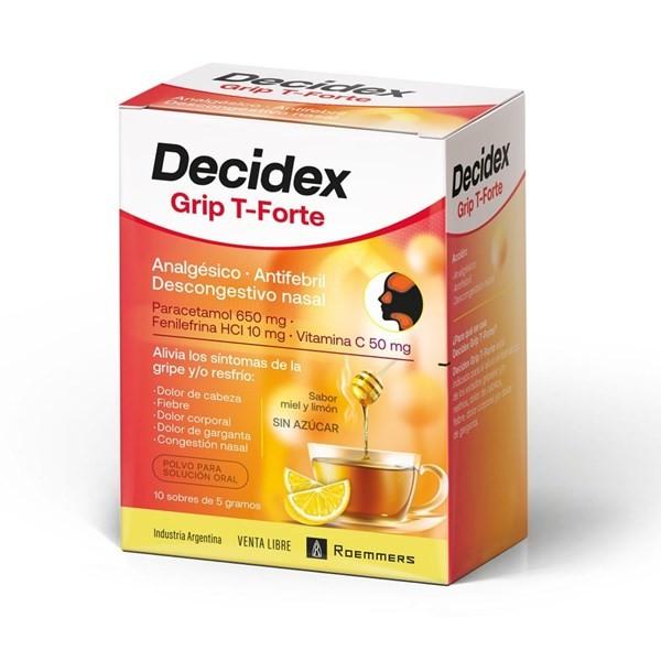 DECIDEX GRIP T FORTE sob.x 10 x 5 g — imagen 1