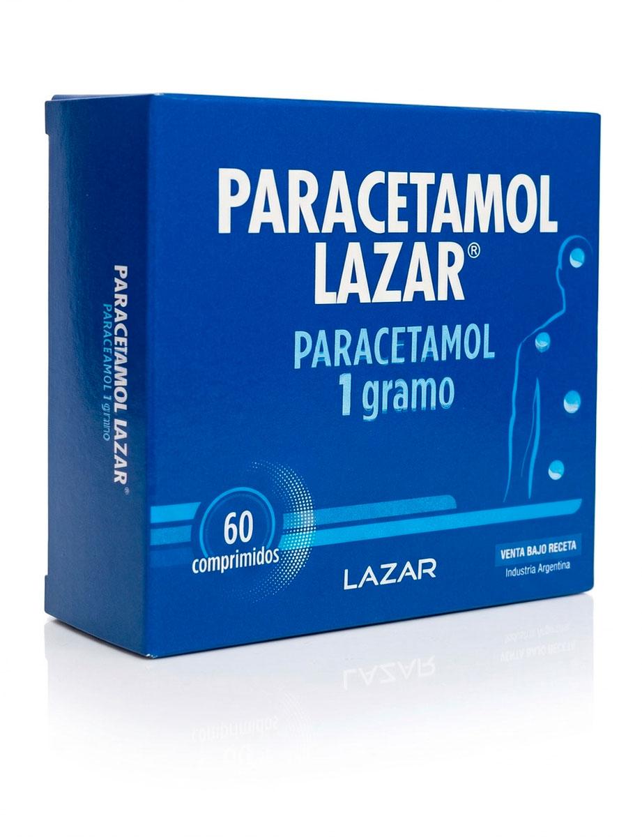 PARACETAMOL LAZAR 1 g comp.x 60 — imagen 1