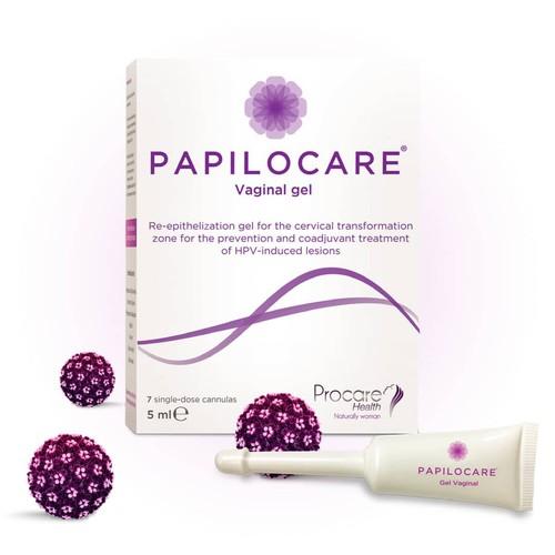 PAPILOCARE gel vaginal x 7 canulas — imagen 1
